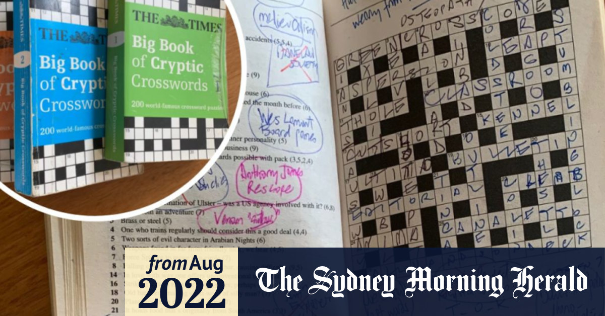 Crosswords I completed more than 600 crosswords in three years. I have